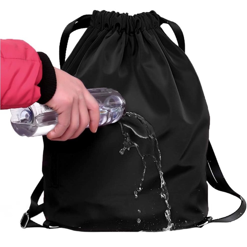 Waterproof Drawstring Bag Lightweight Sackpack Ba… - image 7